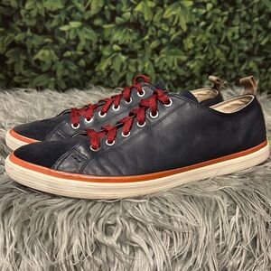 CLASSIC PAUL SMITH Jeans Navy Bernard Galaxy Shoes Men’s Sz UK 10/US 12 HTF